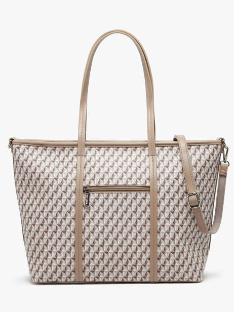 Sac Porté épaule Paris Miniprix Beige paris F8544 vue secondaire 2