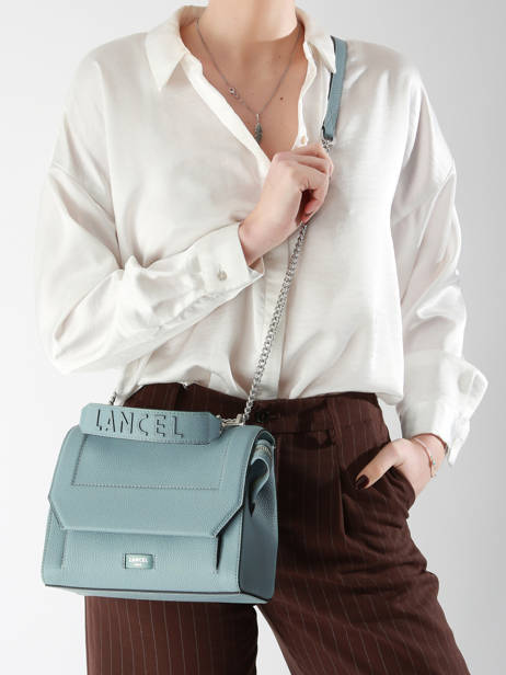 Sac à Main M Ninon Cuir Lancel Bleu ninon A09222 vue secondaire 1