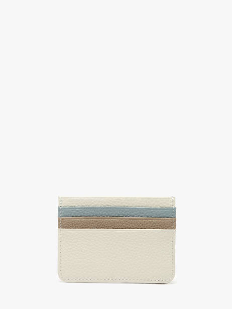 Porte-cartes Cuir Crinkles Blanc caviar 14320C vue secondaire 2