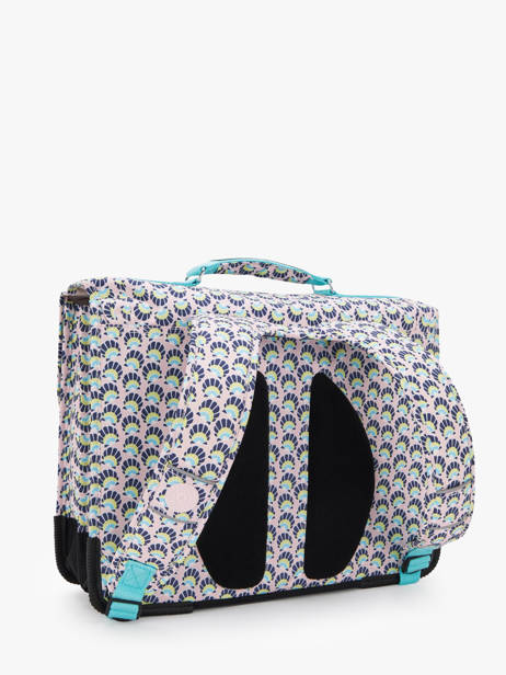 2-compartment Preppy Satchel Kipling Multicolor back to school KI6543 other view 4