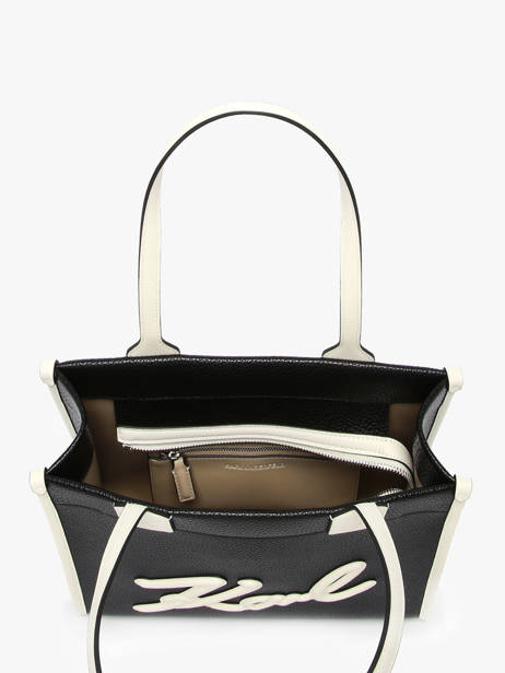 Sac Porté épaule K Skuare Polyurethane Karl lagerfeld Noir k skuare A1W30042 vue secondaire 2