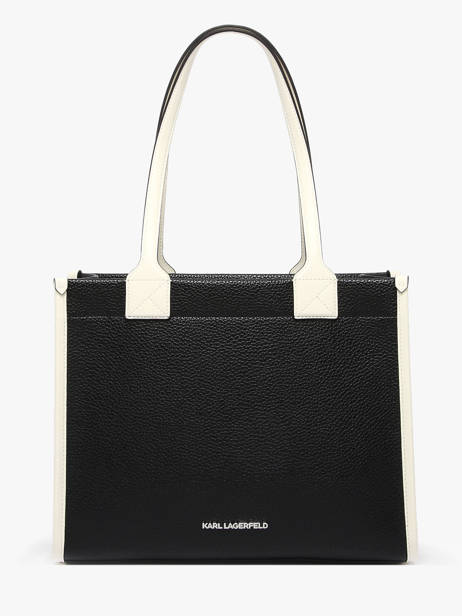 Sac Porté épaule K Skuare Polyurethane Karl lagerfeld Noir k skuare A1W30042 vue secondaire 3