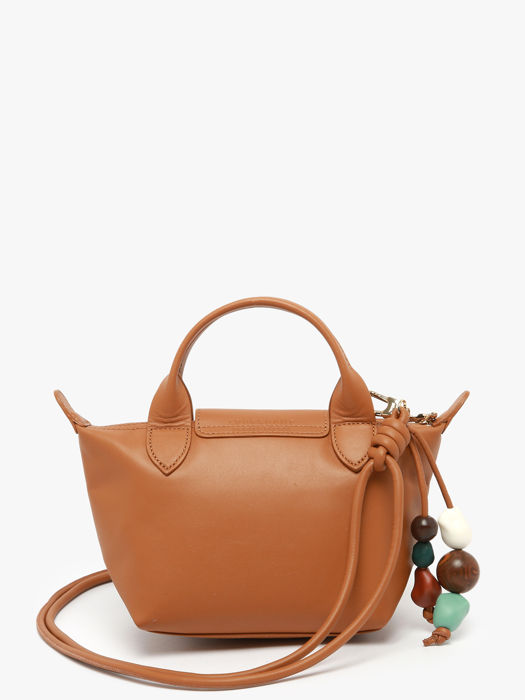 Longchamp Le pliage xtra perles Sacs porté main Marron