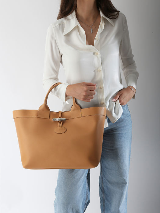 Longchamp Le roseau souple Handbag Brown
