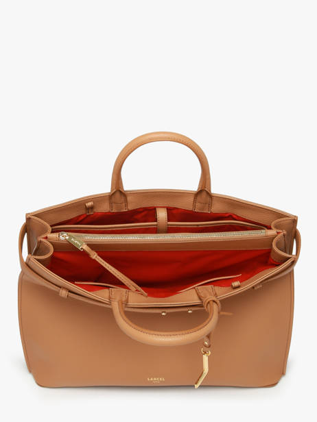 Shopping Bag Faubourg Leather Lancel Brown faubourg A13792 other view 3