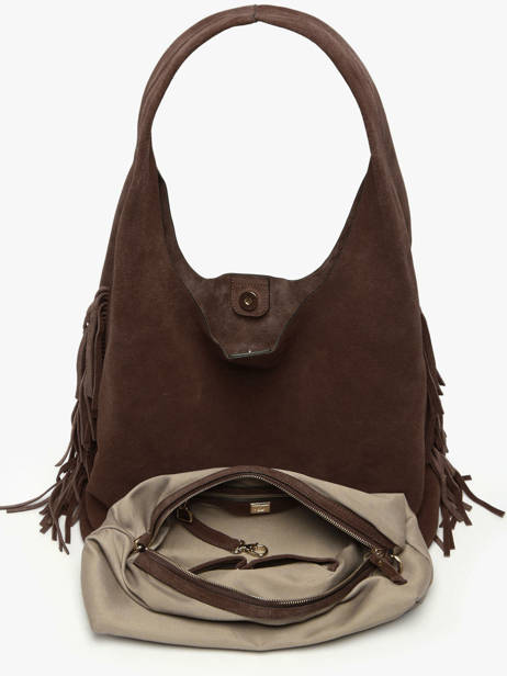 Shoulder Bag L Country Leather Etrier Brown country ECOU154L other view 4