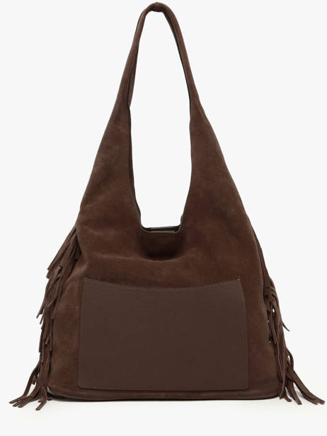 Shoulder Bag L Country Leather Etrier Brown country ECOU154L other view 5