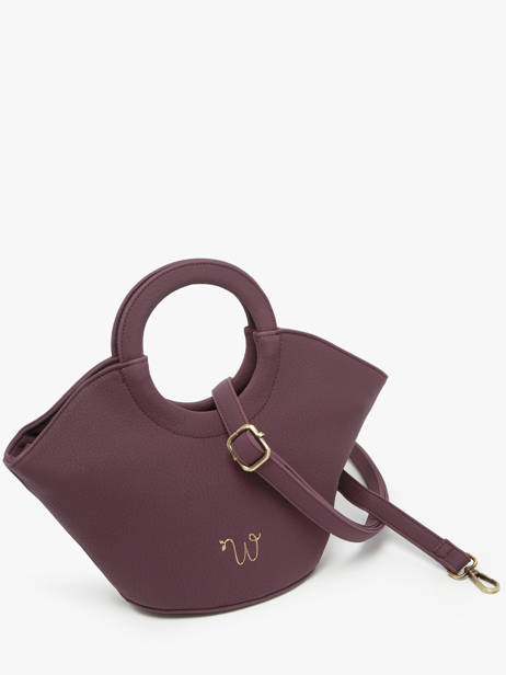 Shoulder Bag Neflier Woomen Violet neflier WNEF02 other view 3