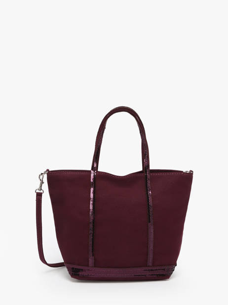 Petit Cabas Zippé Paillettes Vanessa bruno Rouge cabas 1V40435