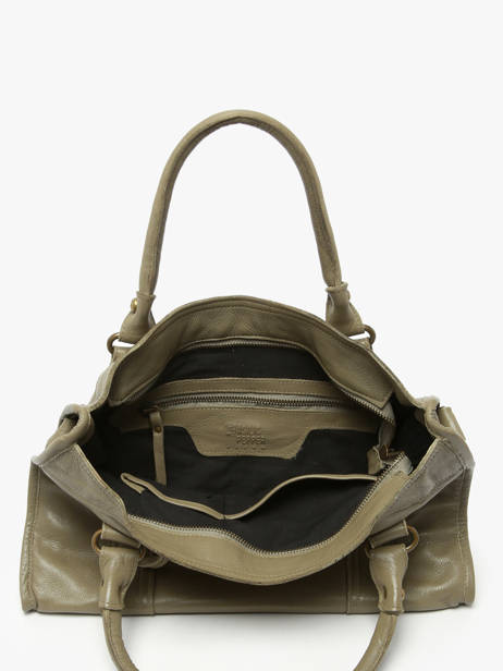 Sac Porté Main Cow Cuir Basilic pepper Vert cow BCOW22 vue secondaire 2