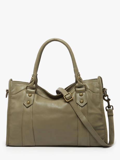 Sac Porté Main Cow Cuir Basilic pepper Vert cow BCOW22 vue secondaire 3