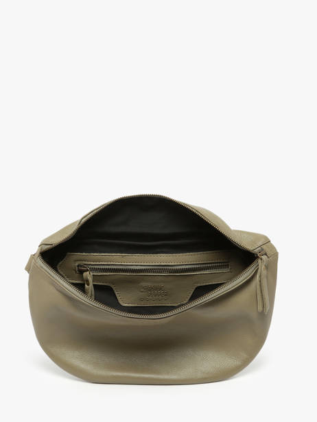 Sac Banane Cow Cuir Basilic pepper Vert cow BCOW54 vue secondaire 2