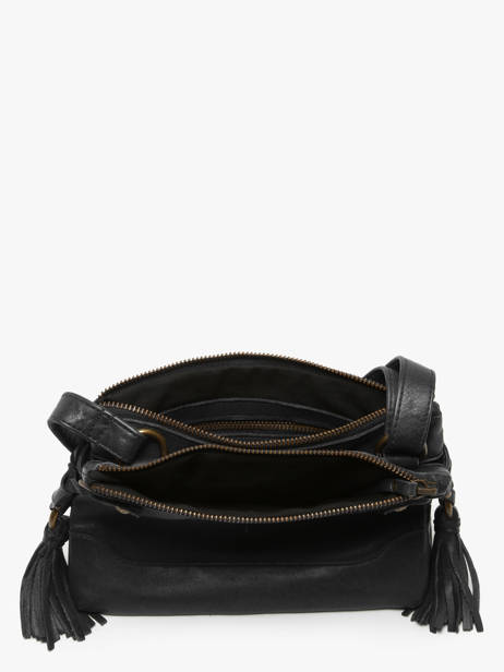 Shoulder Bag Cow Leather Basilic pepper Black cow BCOW82 other view 2