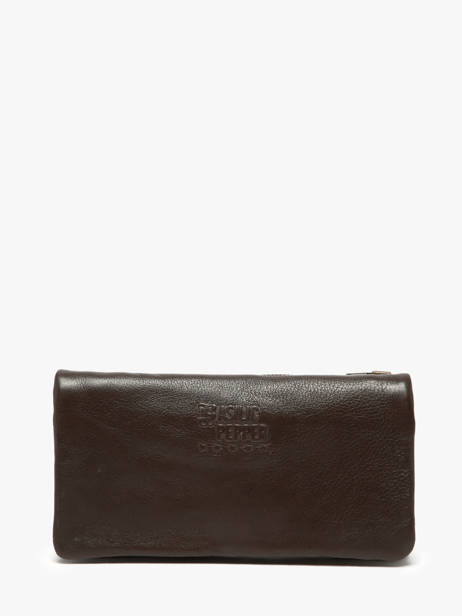 Portefeuille Cow Cuir Basilic pepper Marron cow BCOW96
