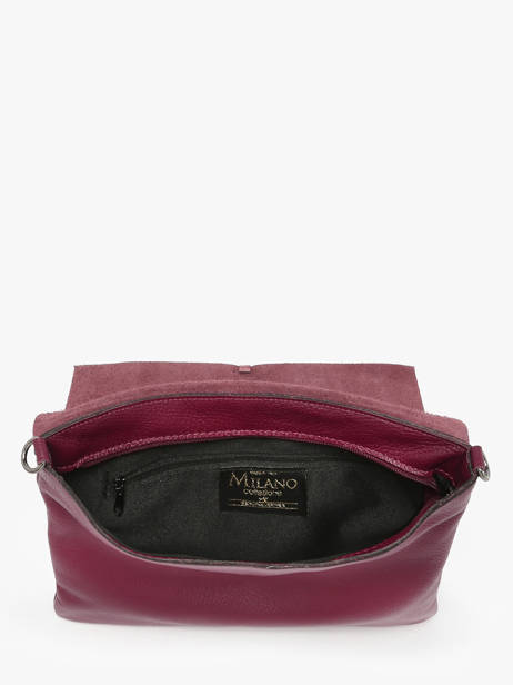 Sac Bandoulière Caviar Cuir Milano Rouge caviar CA21062 vue secondaire 2