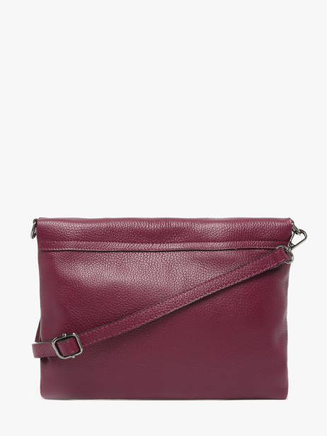 Sac Bandoulière Caviar Cuir Milano Rouge caviar CA21062 vue secondaire 3