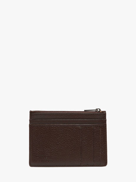 Porte-cartes Cuir Etrier Marron madras EMAD5004 vue secondaire 2
