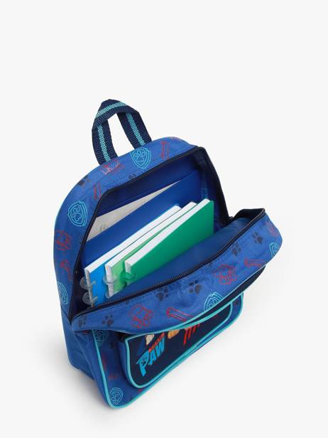 Mini Sac à Dos Paw patrol Bleu go pups go 4540 vue secondaire 3