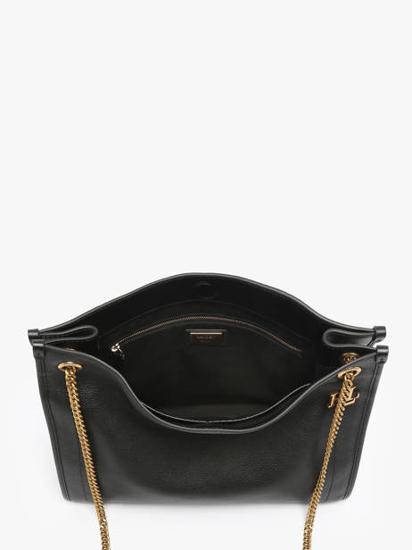 Sac Porté épaule Bradley Cuir Lauren ralph lauren Noir bradley 31969352 vue secondaire 3
