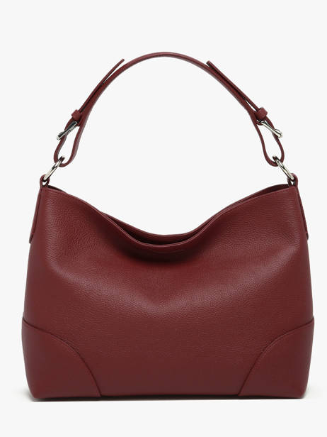 Sac Porté épaule Tango Bis Cuir Nathan baume Rouge nathan 52 vue secondaire 4