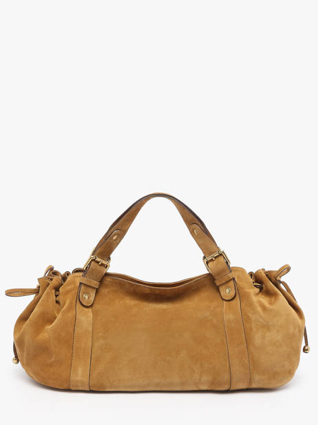 Sac Porté épaule Folk Cuir Gerard darel Beige folk DCS01407 vue secondaire 4