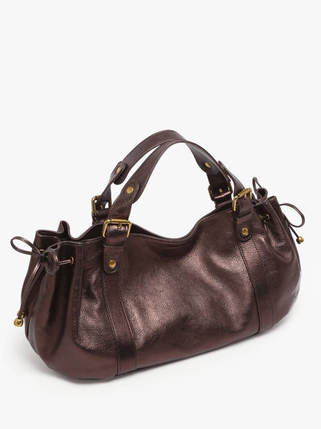 Sac Porté épaule Gun Metal Cuir Gerard darel Marron gun metal DCS01446 vue secondaire 2