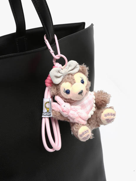 Bijou De Sac Pink Bear Miniprix Rose charms BB vue secondaire 1