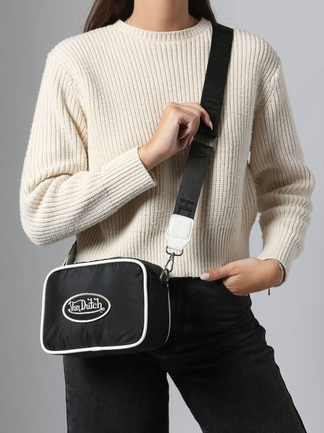 Sac Bandoulière Mell Nylon Von dutch Noir bags MELL vue secondaire 1