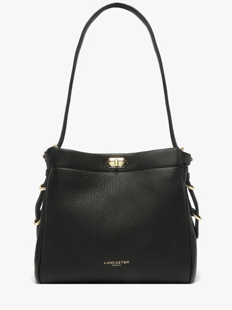 Sac Porté épaule Mademoiselle Romy Cuir Lancaster Noir mademoiselle romy 105