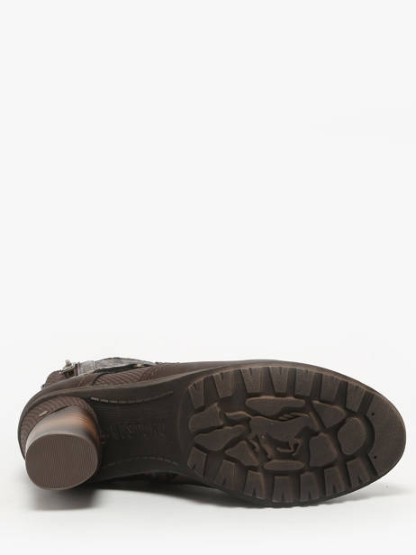 Bottines à Talon Mustang Marron women M0162008 vue secondaire 4