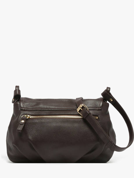 Sac Bandoulière Jen Cuir Nat et nin Marron vintage JEN vue secondaire 4