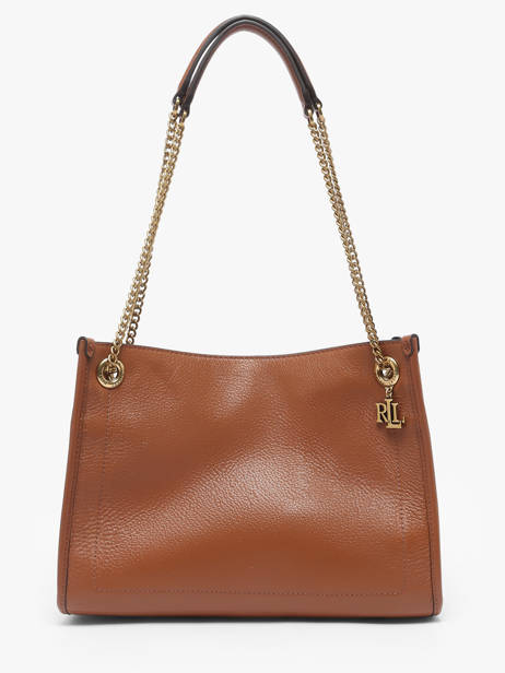 Sac Porté épaule Bradley Cuir Lauren ralph lauren Marron bradley 31980173