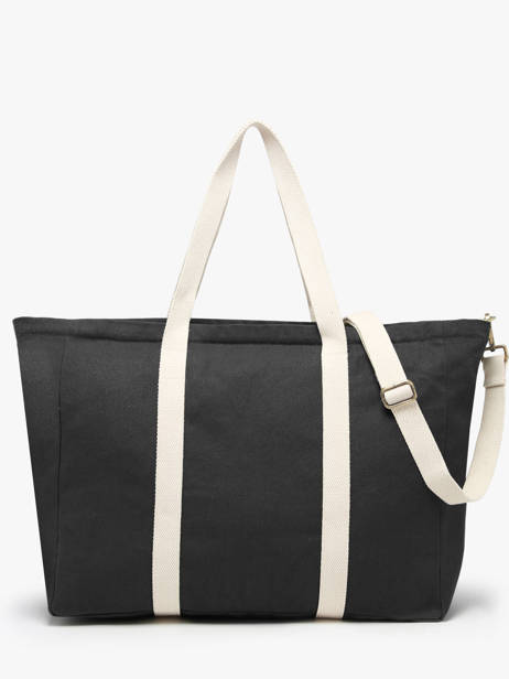 Sac Porté épaule Jean Coton Hindbag Noir best seller JEAN vue secondaire 4