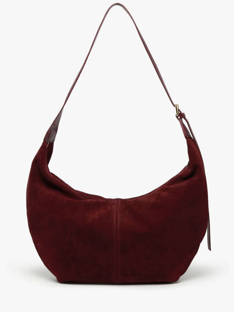 Sac Porté épaule Velvet Caviar Milano Rouge velvet caviar VC25091 vue secondaire 4