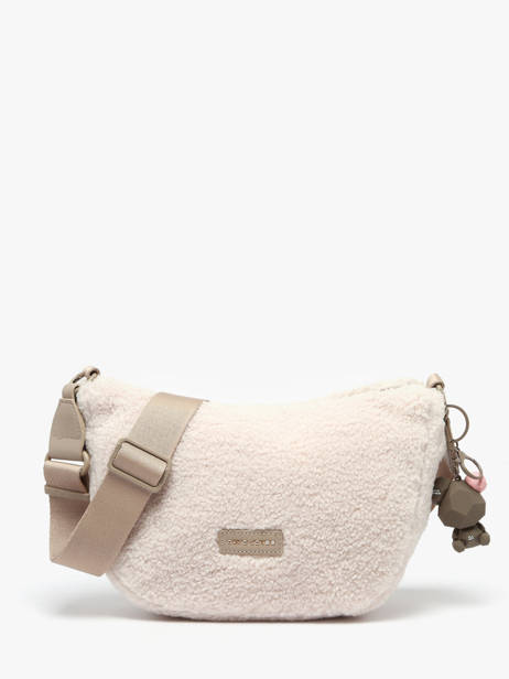 Sac Bandoulière Sherpa David jones Beige sherpa CM7774