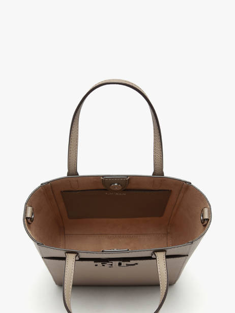 Sac Bandoulière Cameryn Cuir Lauren ralph lauren Marron cameryn 31966760 vue secondaire 3
