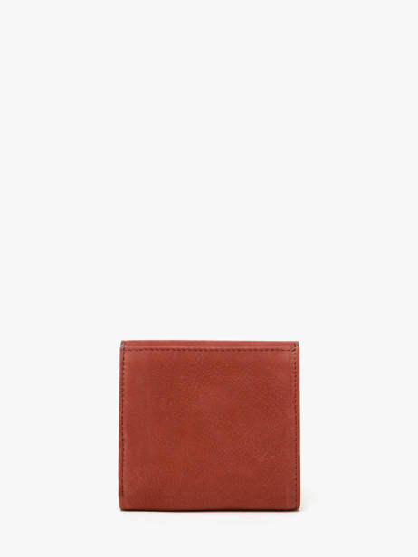 Portefeuille Cuir Yves renard Orange nubuck 26680 vue secondaire 3