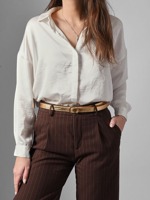 Longchamp Le pliage xtra gold Ceinture Or