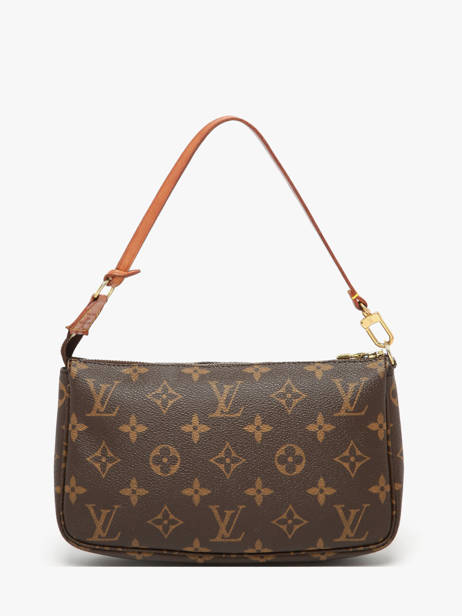 Mini-sac D'occasion Louis Vuitton Pouch Monogrammé Brand connection Marron louis vuitton AAZ0834 vue secondaire 6