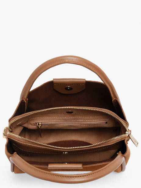 Sac Porté Main Suede Ida Cuir Lancaster Marron suede ida 100 vue secondaire 2