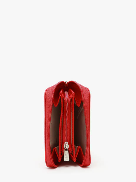 Porte-monnaie Confort Cuir Hexagona Rouge confort 463042 vue secondaire 1