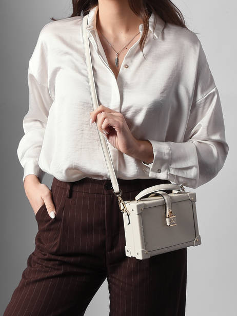 Sac Bandoulière K Autograph Cuir Karl lagerfeld Blanc k autograph B1W30100 vue secondaire 1