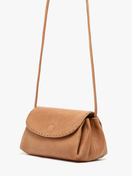 Sac Bandoulière Leather Cuir Biba Marron leather ISE1L vue secondaire 2