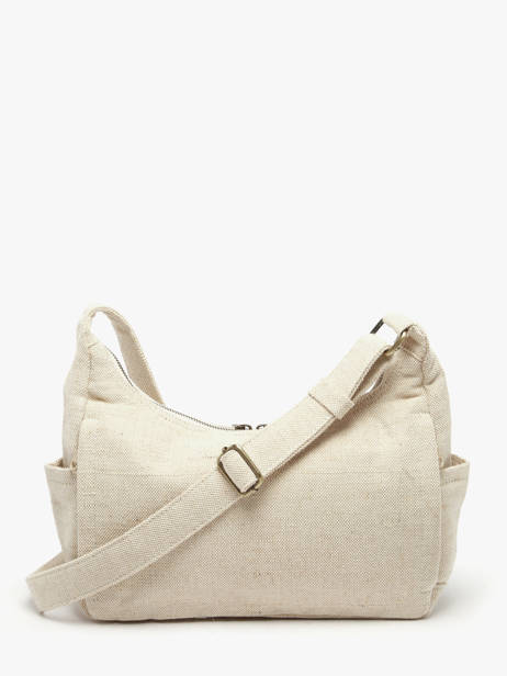 Sac Bandoulière Jute Coton Hindbag Beige jute JU vue secondaire 4