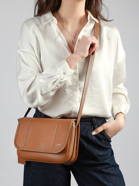 Sac à Rabat Victoire M Cuir Lancel Marron victoire A13992 vue secondaire 1