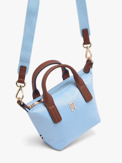 Sac Bandoulière Popette Nylon Tommy hilfiger Bleu popette AW18368 vue secondaire 1