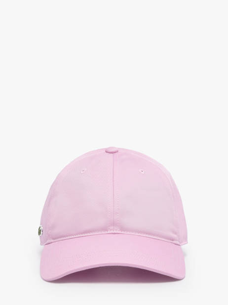 Casquette Lacoste Rose accessoires RK044000