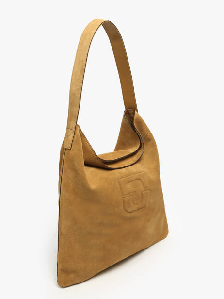 Sac Porté épaule Folk Lady Cuir Gerard darel Beige folk lady DDS72407 vue secondaire 2