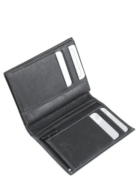 Portefeuille Cuir Francinel Noir bixby 69944 vue secondaire 3