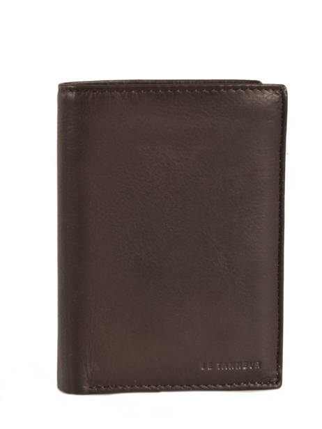 Portefeuille Vertical Zippé Gary Cuir Le tanneur Marron gary TRA3312